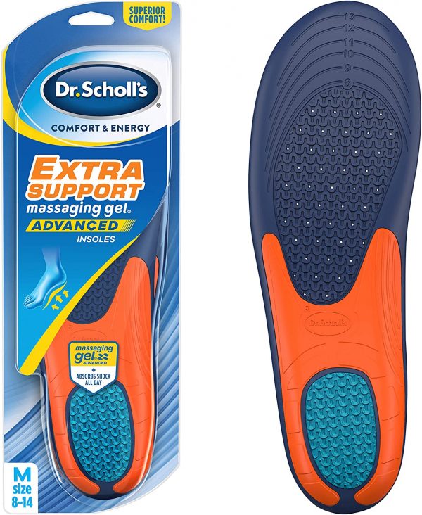 Dr. Scholl’s EXTRA SUPPORT Insoles, Superior Shock Absorption and ...