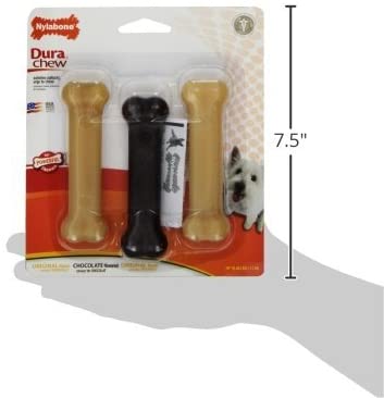 Dog Chew Toy - Triple Pack - Chocolate Flavor