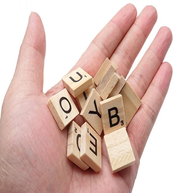 Wood Scrabble Tiles