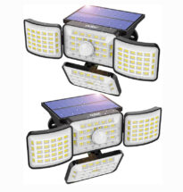 Outdoor Solar Lights, 250 LED Solar Motion Sensor Lights, IP65 Waterproof 2Pack