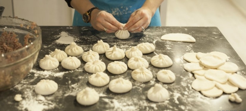 khinkali cooking